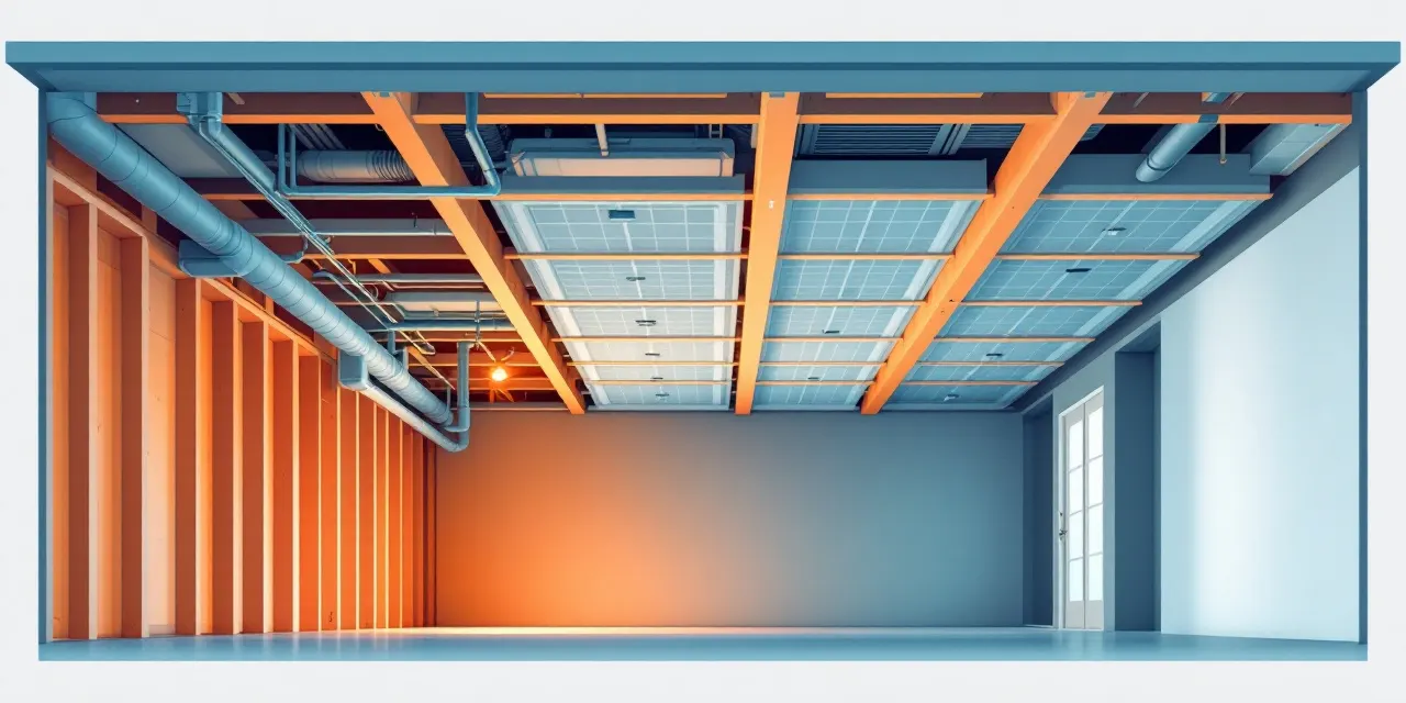 Basement Ceiling & Structural Finishes in Minneapolis, St. Paul